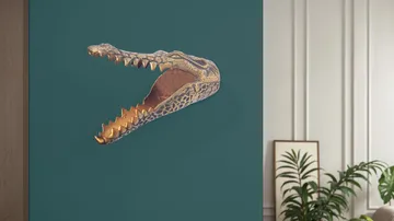 Dalova-seinäkoriste 31 cm - kulta - Sisustustuotteet - Seinäkoristeet