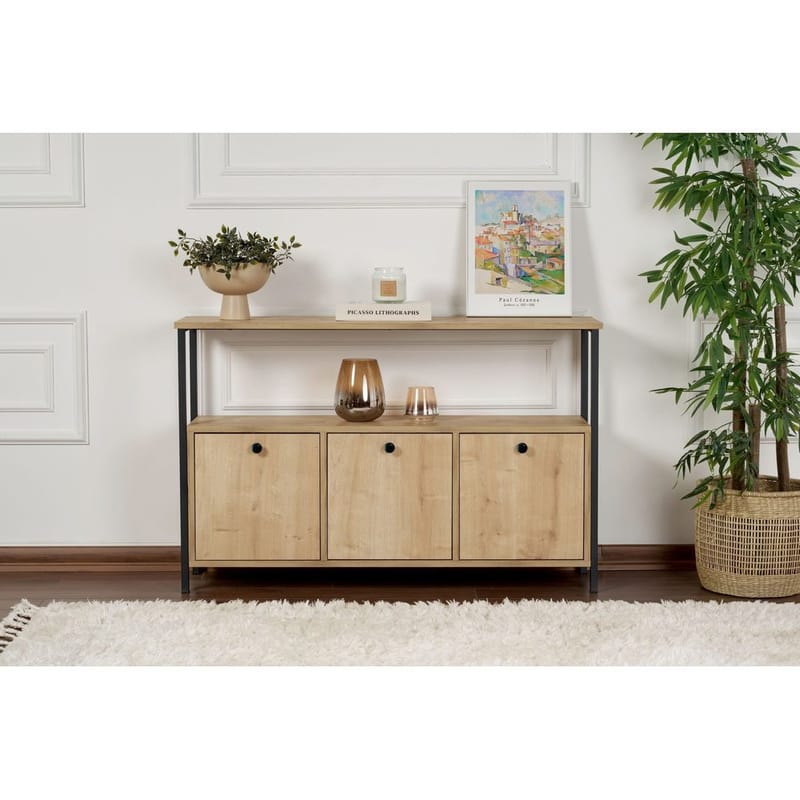 Hemani Konsolipöytä 120 cm - Musta - Sisustustuotteet - Sisustusesineet