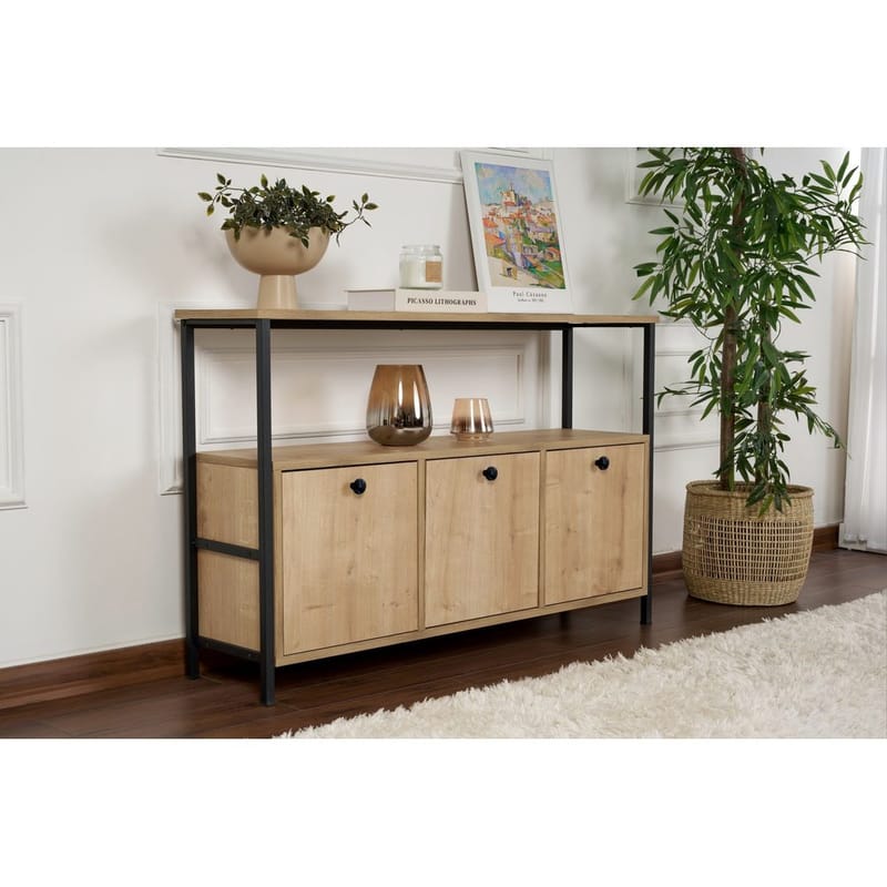 Hemani Konsolipöytä 120 cm - Musta - Sisustustuotteet - Sisustusesineet