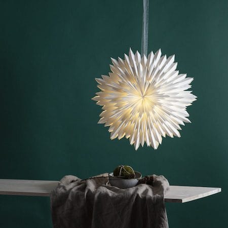 Ice-paperitähti 50 cm - valkoinen - Sisustustuotteet - Joulukoristeet & juhlakoristeet - Joulukoristeet