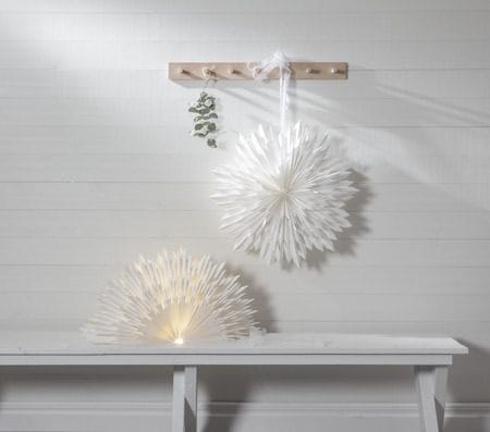 Ice-paperitähti 70 cm - valkoinen - Sisustustuotteet - Joulukoristeet & juhlakoristeet - Joulukoristeet