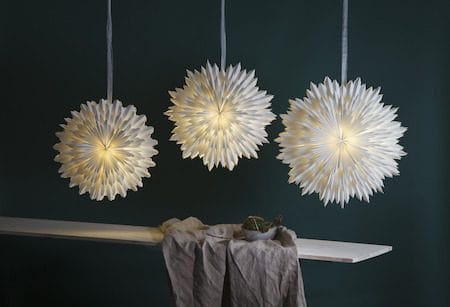 Ice-paperitähti 70 cm - valkoinen - Sisustustuotteet - Joulukoristeet & juhlakoristeet - Joulukoristeet