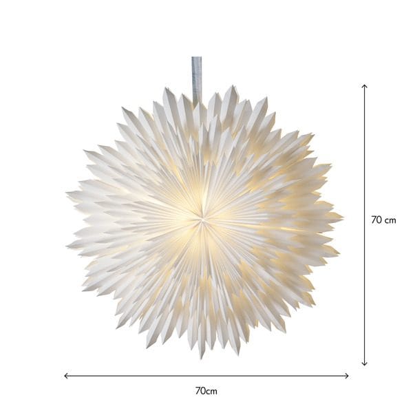 Ice-paperitähti 70 cm - valkoinen - Sisustustuotteet - Joulukoristeet & juhlakoristeet - Joulukoristeet