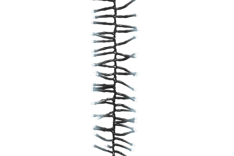 beBasic Cluster LED-valonauha 2000 LED-valoa kylmä valkoinen 40 m PVC - Sisustustuotteet - Joulukoristeet & juhlakoristeet - Joulukoristeet - Joulukynttilä
