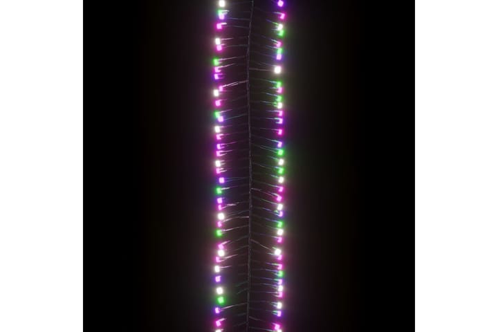 beBasic Cluster LED-valonauha 2000 LED-valoa monivärinen pastelli 8 m - Joulukynttilä - Joulukoristeet