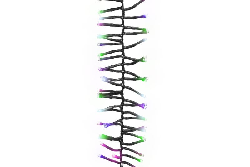 beBasic Cluster LED-valonauha 2000 LED-valoa monivärinen pastelli 8 m - Sisustustuotteet - Joulukoristeet & juhlakoristeet - Joulukoristeet - Joulukynttilä