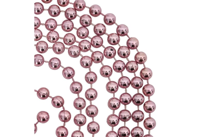 beBasic Joulukuusen koristesarja 108 kpl valkoinen ja pinkki - Pinkki - Sisustustuotteet - Joulukoristeet & juhlakoristeet - Joulukoristeet - Joulukuusen koristeet