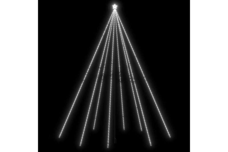 beBasic Joulukuusen valot sisä-/ulkokäyttöön 1300 x LED kylmä valk. 8 m - Sisustustuotteet - Joulukoristeet & juhlakoristeet - Joulukoristeet - Tekokuusi