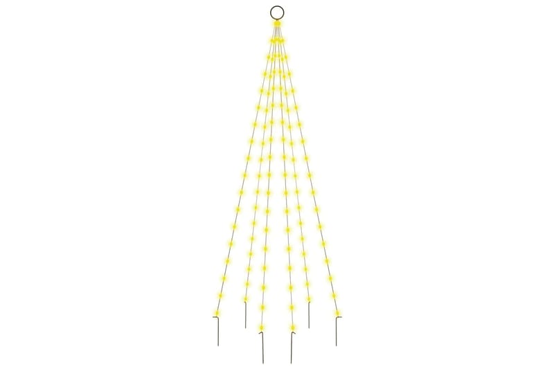 beBasic Joulukuusi lipputankoon 108 lämpimän valkoista LED-valoa 180 cm - Sisustustuotteet - Joulukoristeet & juhlakoristeet - Joulukoristeet - Tekokuusi