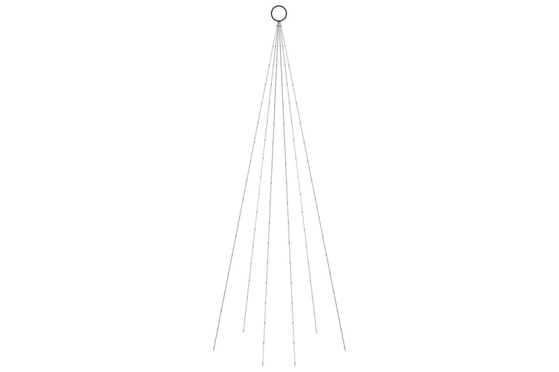 beBasic Joulukuusi lipputankoon 108 lämpimän valkoista LED-valoa 180 cm - Sisustustuotteet - Joulukoristeet & juhlakoristeet - Joulukoristeet - Tekokuusi