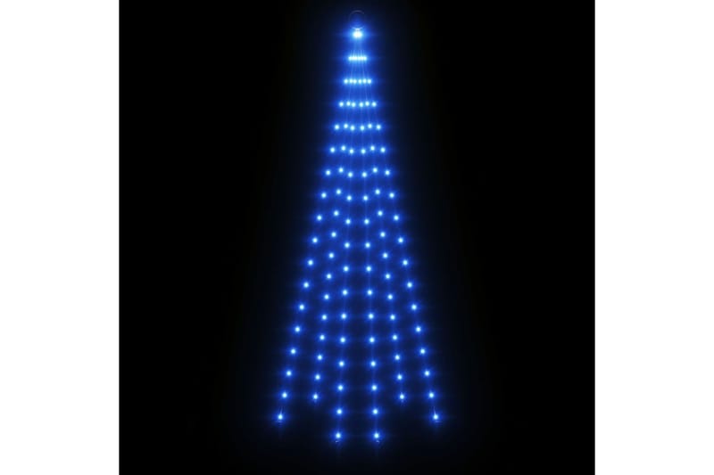 beBasic Joulukuusi lipputankoon 108 sinistä LED-valoa 180 cm - Sisustustuotteet - Joulukoristeet & juhlakoristeet - Joulukoristeet - Tekokuusi