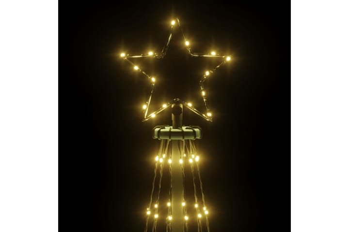 beBasic Joulukuusi piikillä 732 lämpimän valkoista LED-valoa 500 cm - Tekokuusi