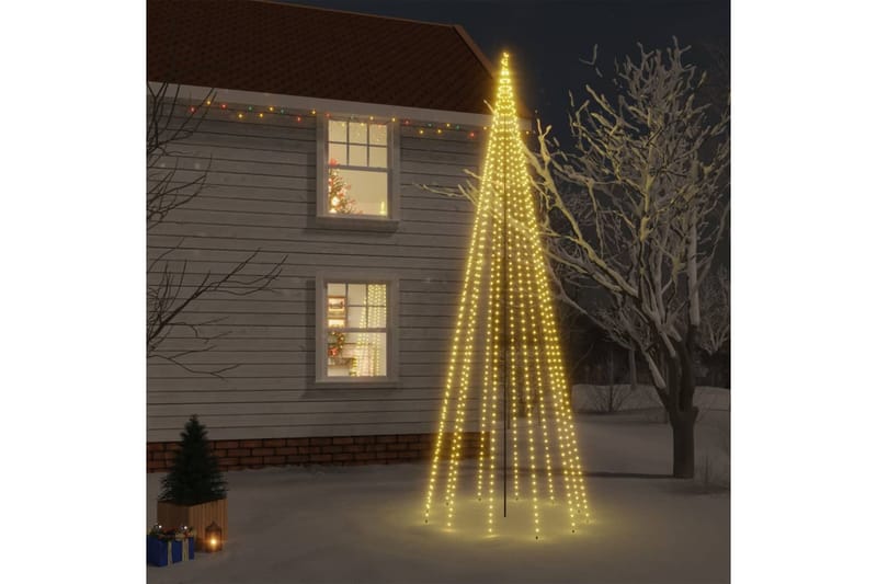 beBasic Joulukuusi piikillä 732 lämpimän valkoista LED-valoa 500 cm - Sisustustuotteet - Joulukoristeet & juhlakoristeet - Joulukoristeet - Tekokuusi