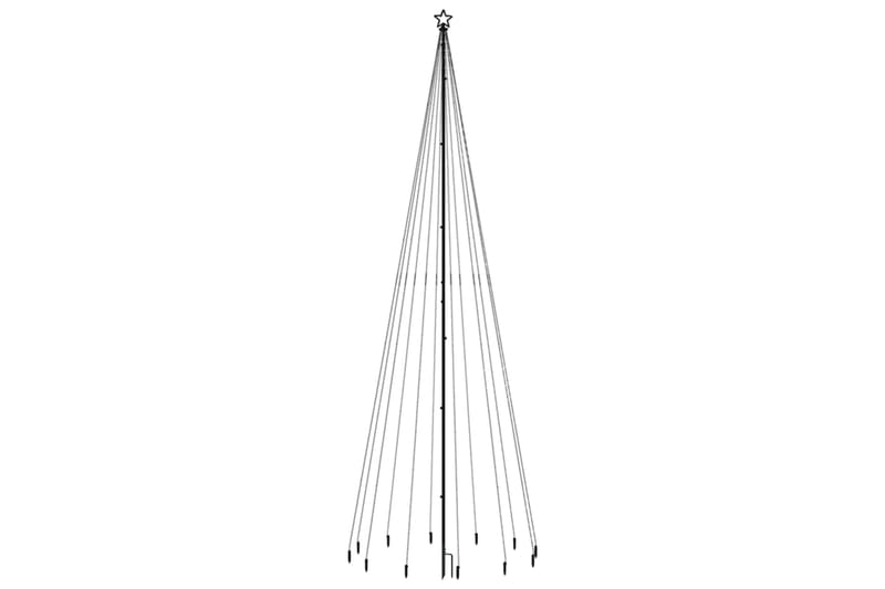 beBasic Joulukuusi piikillä 732 moniväristä LED-valoa 500 cm - Sisustustuotteet - Joulukoristeet & juhlakoristeet - Joulukoristeet - Tekokuusi