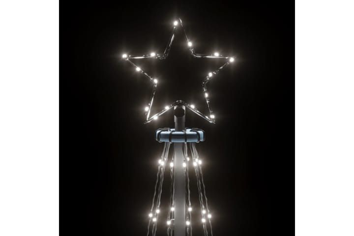 beBasic Joulukuusi piikillä 732 kylmän valkoista LED-valoa 500 cm - Tekokuusi