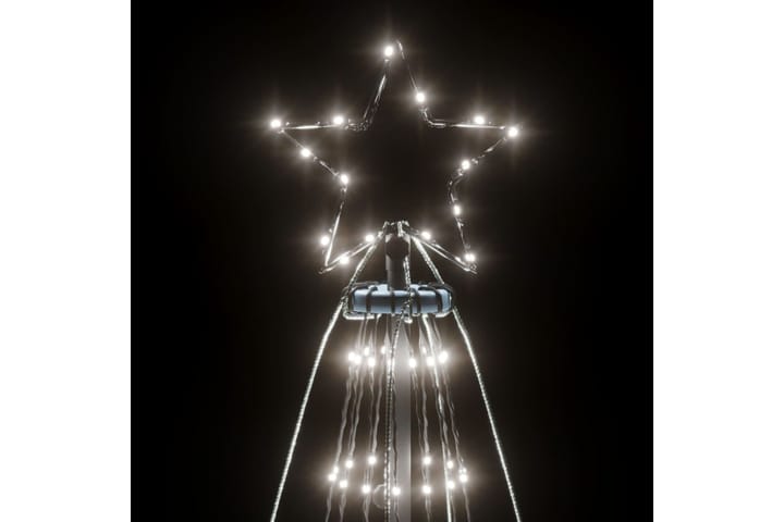 beBasic Joulukuusi piikillä 1134 kylmän valkoista LED-valoa 800 cm - Tekokuusi