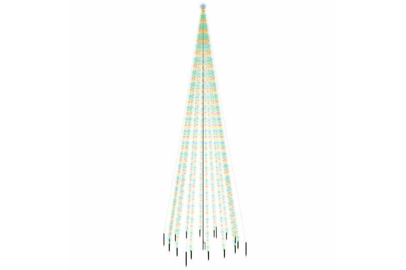 beBasic Joulukuusi piikillä 1134 moniväristä LED-valoa 800 cm - Sisustustuotteet - Joulukoristeet & juhlakoristeet - Joulukoristeet - Tekokuusi