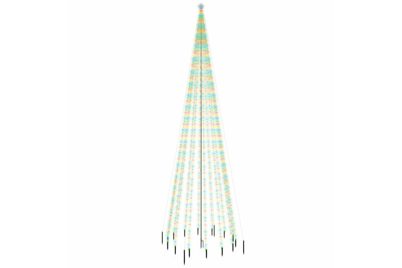 beBasic Joulukuusi piikillä 1134 moniväristä LED-valoa 800 cm - Tekokuusi