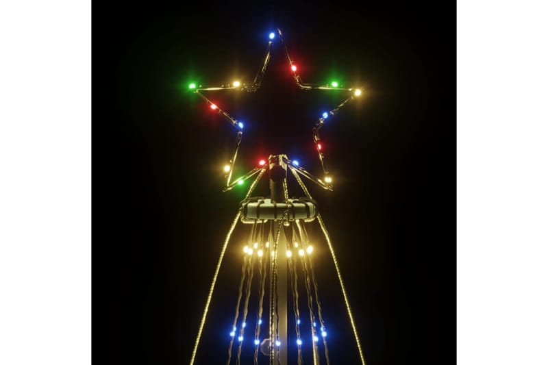 beBasic Joulukuusi piikillä 1134 moniväristä LED-valoa 800 cm - Sisustustuotteet - Joulukoristeet & juhlakoristeet - Joulukoristeet - Tekokuusi