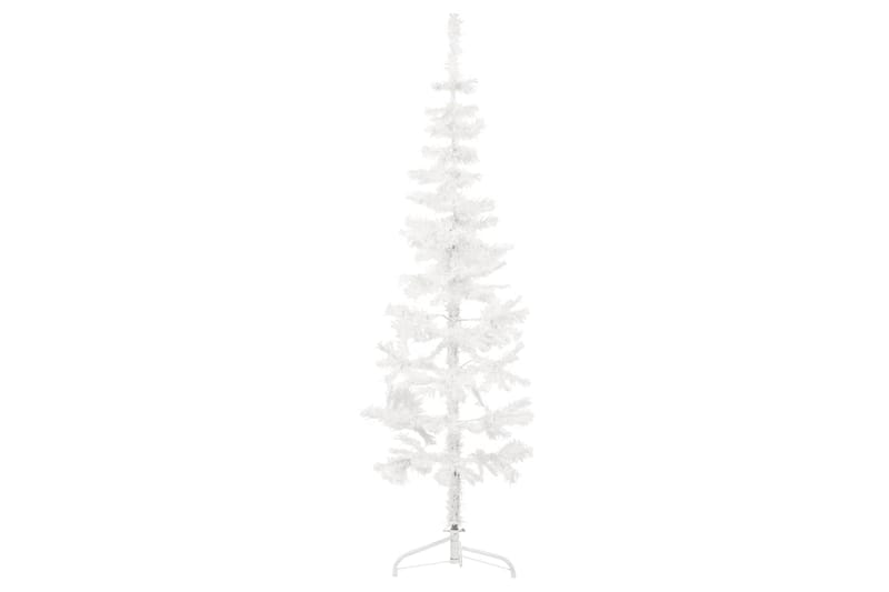 beBasic Kapea puolikas tekojoulukuusi jalustalla valkoinen 120 cm - Sisustustuotteet - Joulukoristeet & juhlakoristeet - Joulukoristeet - Tekokuusi