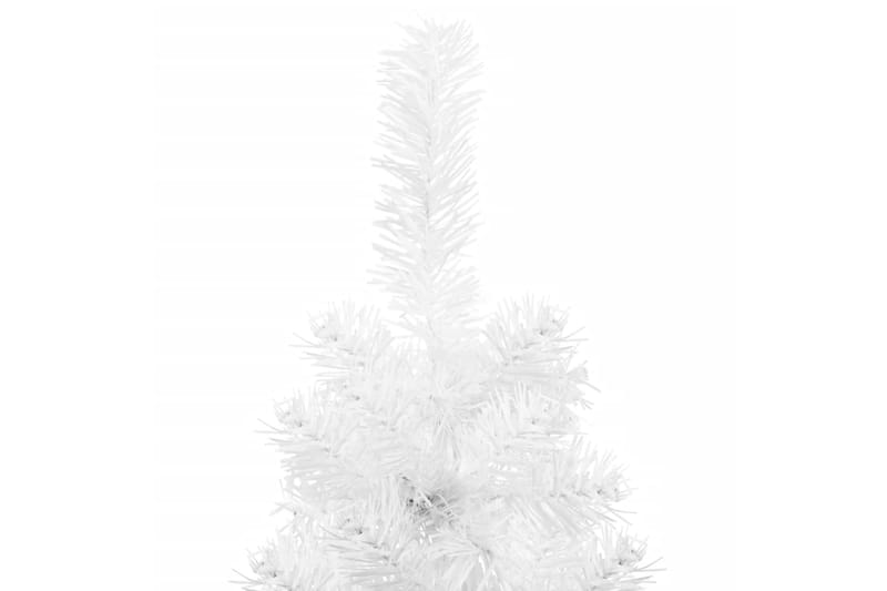 beBasic Kapea puolikas tekojoulukuusi jalustalla valkoinen 210 cm - Sisustustuotteet - Joulukoristeet & juhlakoristeet - Joulukoristeet - Tekokuusi