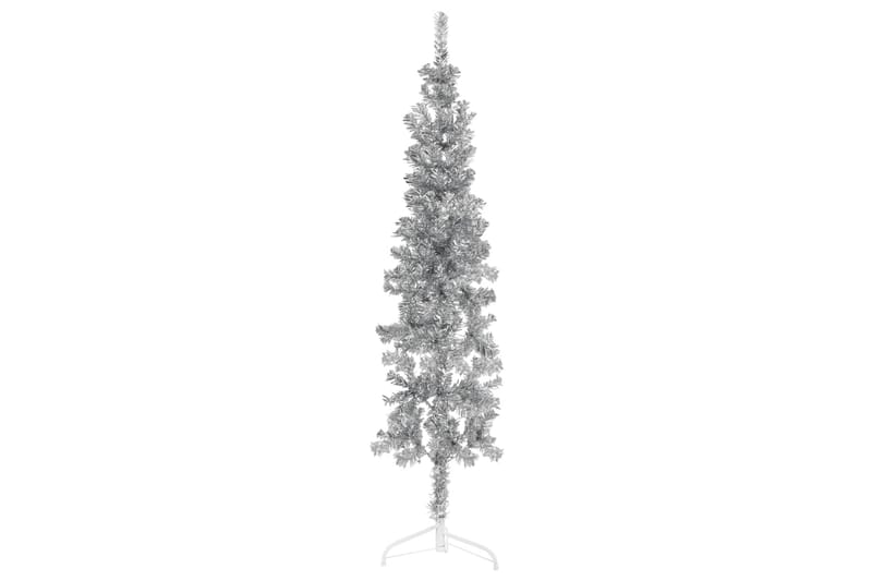 beBasic Kapea puolikas tekojoulukuusi jalustalla hopea 120 cm - Sisustustuotteet - Joulukoristeet & juhlakoristeet - Joulukoristeet - Tekokuusi