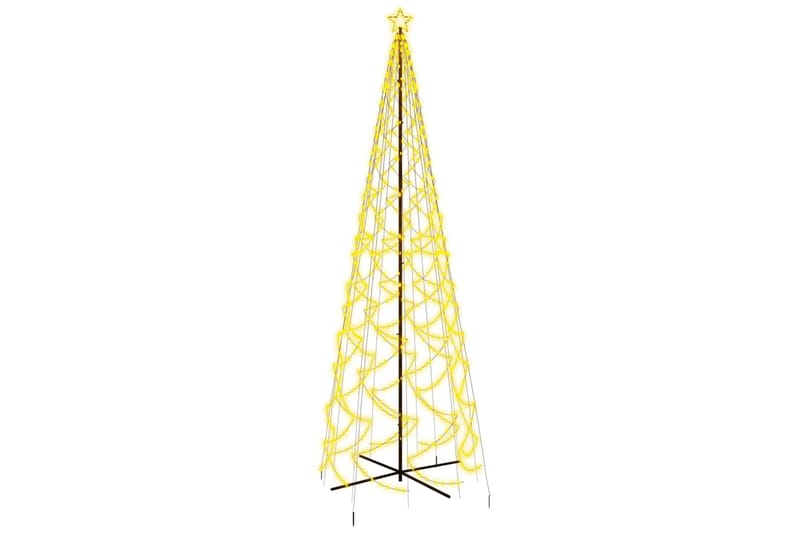beBasic Kartio joulukuusi 1400 lämpimän valkoista LED-valoa 160x500 cm - Sisustustuotteet - Joulukoristeet & juhlakoristeet - Joulukoristeet - Tekokuusi