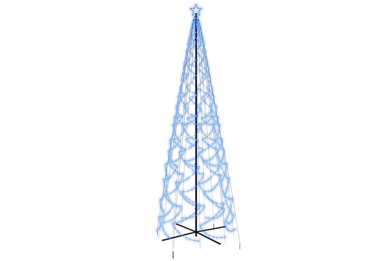 beBasic Kartio joulukuusi 1400 sinistä LED-valoa 160x500 cm - Sisustustuotteet - Joulukoristeet & juhlakoristeet - Joulukoristeet - Tekokuusi