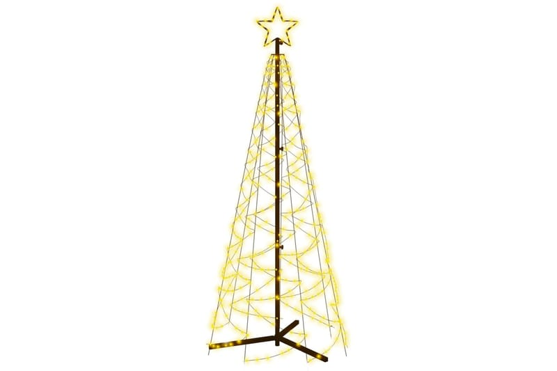 beBasic Kartio joulukuusi 200 lämpimän valkoista LED-valoa 70x180 cm - Sisustustuotteet - Joulukoristeet & juhlakoristeet - Joulukoristeet - Tekokuusi