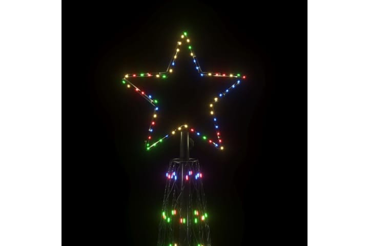 beBasic Kartio joulukuusi 3000 värikästä LED-valoa 230x800 cm - Tekokuusi