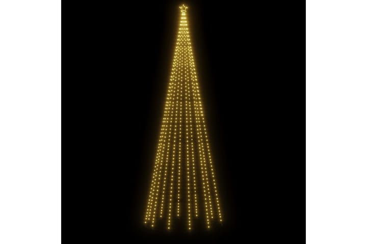 beBasic Kartio joulukuusi 732 lämpimän valkoista LED-valoa 160x500 cm - Tekokuusi