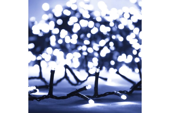 beBasic Kompakti LED-valonauha 1000 LED-valoa kylmä valkoinen 10 m PVC - Joulukynttilä - Joulukoristeet