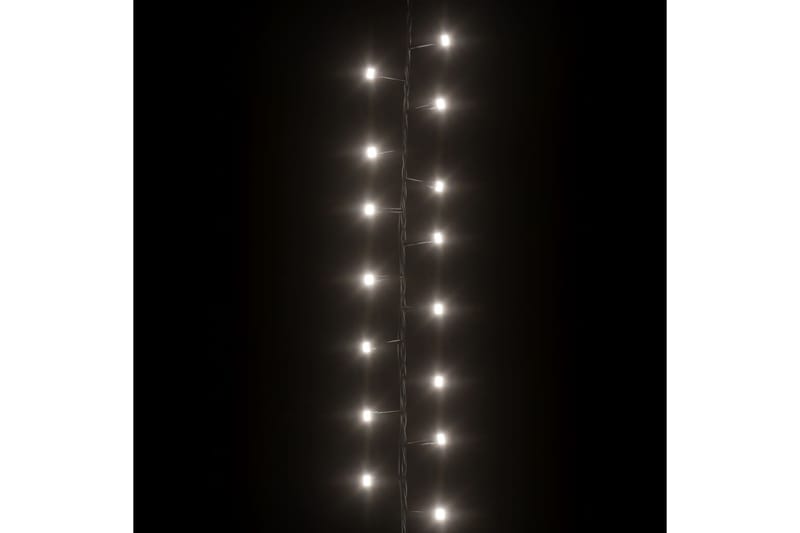 beBasic Kompakti LED-valonauha 1000 LED-valoa kylmä valkoinen 10 m PVC - Sisustustuotteet - Joulukoristeet & juhlakoristeet - Joulukoristeet - Joulukynttilä