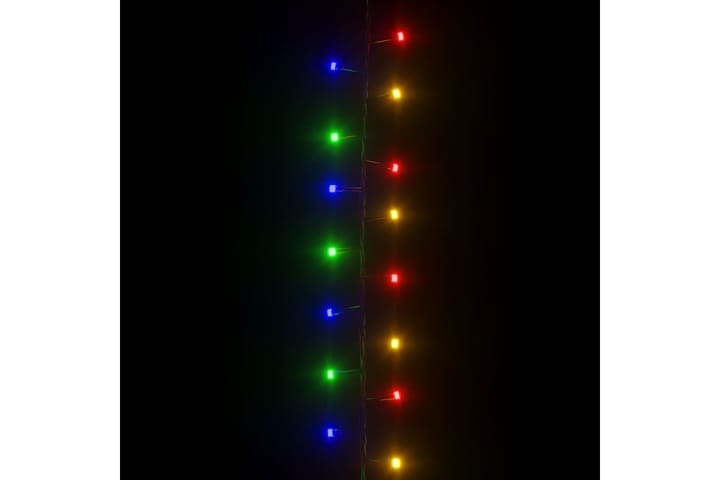 beBasic Kompakti LED-valonauha 1000 LED-valoa monivärinen 10 m PVC - Joulukynttilä - Joulukoristeet