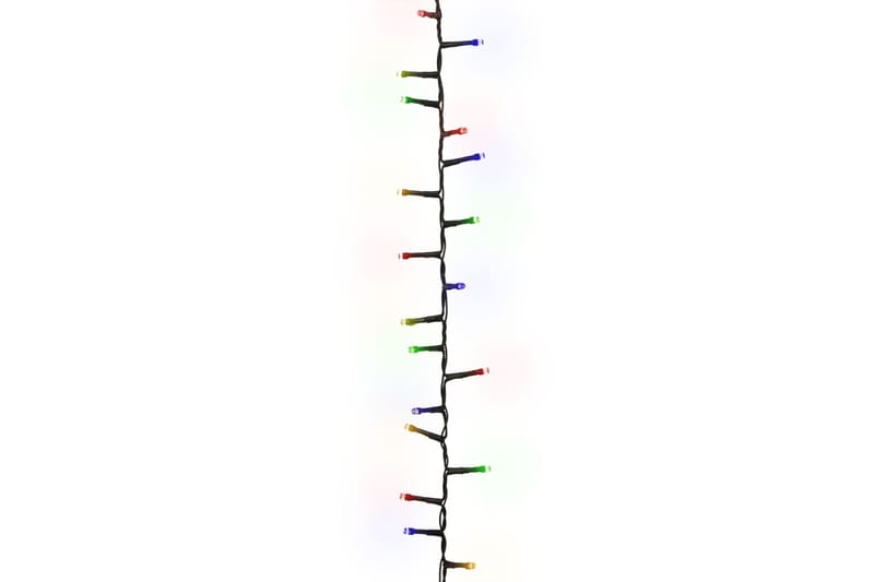 beBasic Kompakti LED-valonauha 2000 LED-valoa monivärinen 20 m PVC - Sisustustuotteet - Joulukoristeet & juhlakoristeet - Joulukoristeet - Joulukynttilä