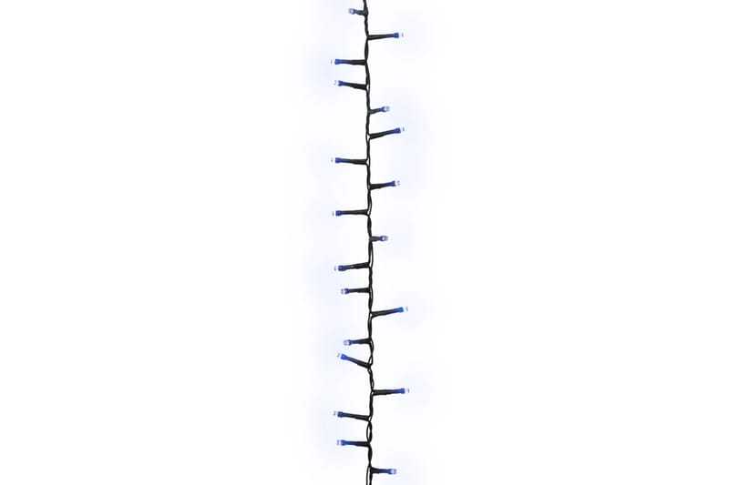 beBasic Kompakti LED-valonauha 2000 LED-valoa sininen 20 m PVC - Sisustustuotteet - Joulukoristeet & juhlakoristeet - Joulukoristeet - Joulukynttilä