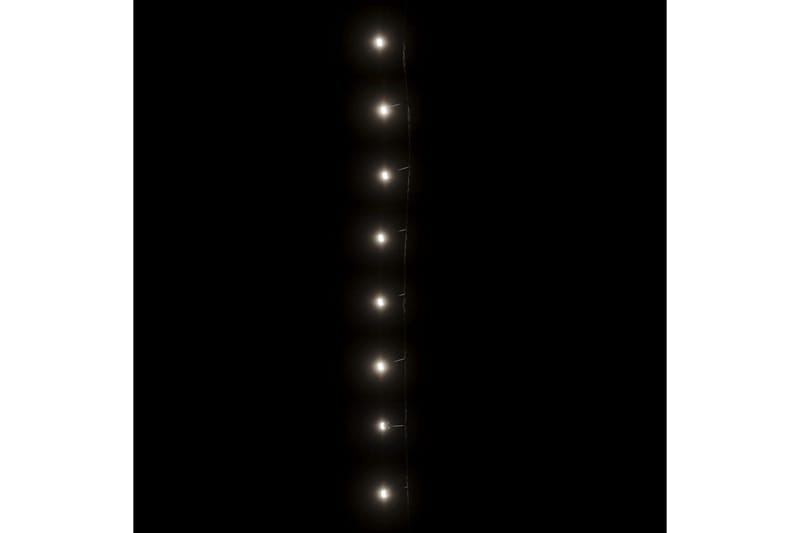 beBasic LED-valonauha 150 LED-valoa kylmä valkoinen 15 m PVC - Valkoinen - Sisustustuotteet - Joulukoristeet & juhlakoristeet - Joulukoristeet - Joulukynttilä