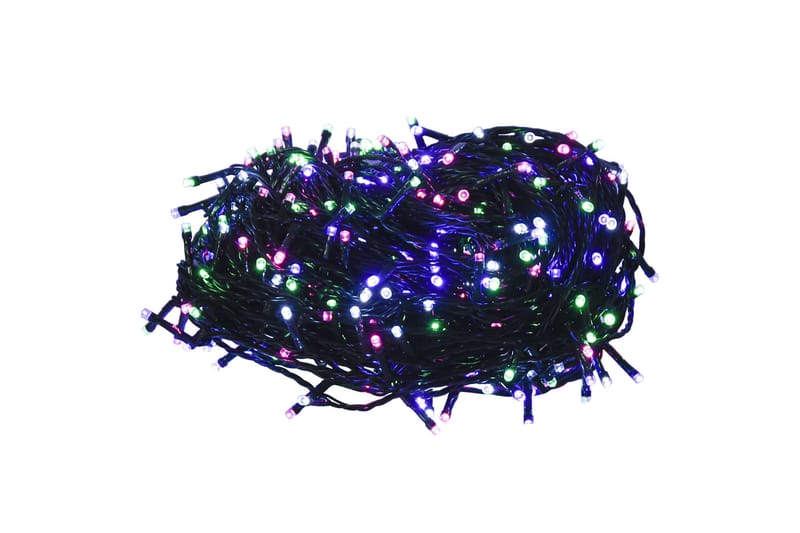 beBasic LED-valonauha 2000 LED-valoa monivärinen pastelli 200 m PVC - Sisustustuotteet - Joulukoristeet & juhlakoristeet - Joulukoristeet - Joulukynttilä
