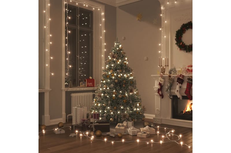 beBasic LED-valonauha 400 LED-valoa lämmin valkoinen 40 m PVC - Sisustustuotteet - Joulukoristeet & juhlakoristeet - Joulukoristeet - Joulukynttilä