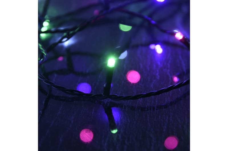 beBasic LED-valonauha 400 LED-valoa monivärinen pastelli 40 m PVC - Sisustustuotteet - Joulukoristeet & juhlakoristeet - Joulukoristeet - Joulukynttilä