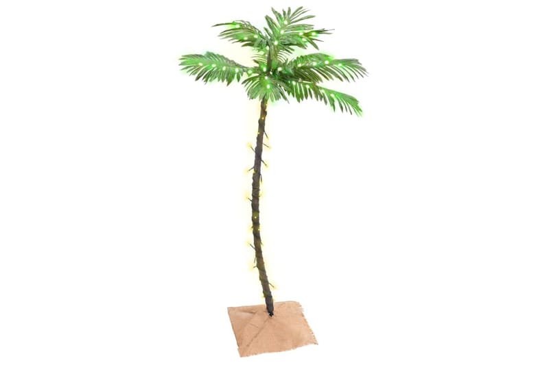 beBasic LED-palmu lämmin valkoinen 72 LED-valoa 120 cm - Sisustustuotteet - Joulukoristeet & juhlakoristeet - Joulukoristeet - Tekokuusi