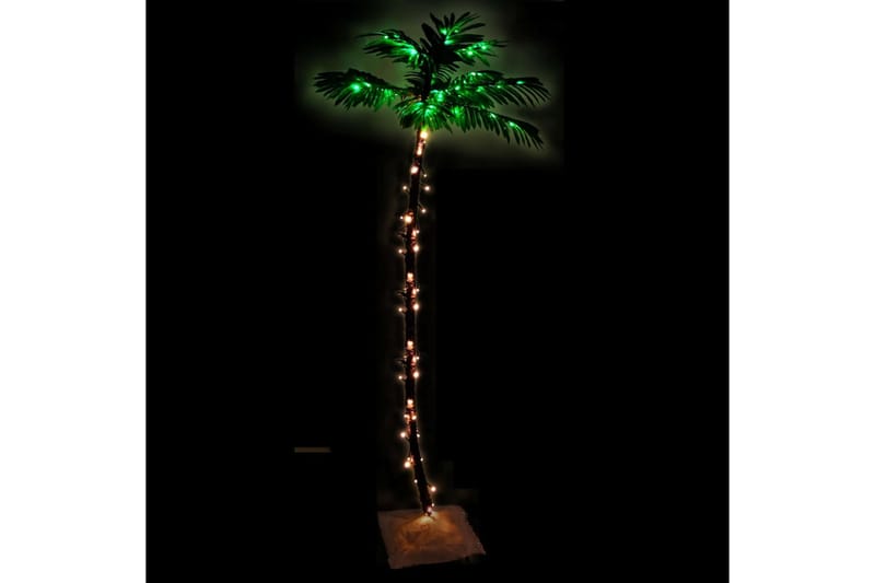 beBasic LED-palmu lämmin valkoinen 96 LED-valoa 180 cm - Sisustustuotteet - Joulukoristeet & juhlakoristeet - Joulukoristeet - Tekokuusi