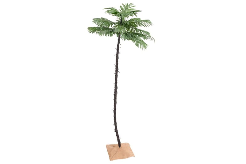 beBasic LED-palmu lämmin valkoinen 136 LED-valoa 220 cm - Sisustustuotteet - Joulukoristeet & juhlakoristeet - Joulukoristeet - Tekokuusi