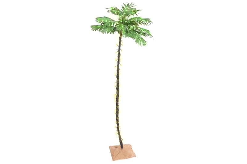 beBasic LED-palmu lämmin valkoinen 192 LED-valoa 300 cm - Sisustustuotteet - Joulukoristeet & juhlakoristeet - Joulukoristeet - Tekokuusi