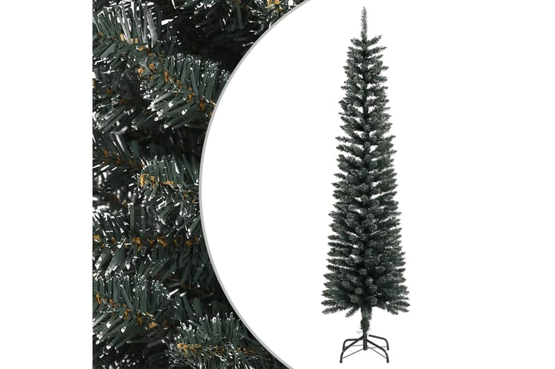 beBasic Ohut Tekojoulukuusi jalustalla vihreä 210 cm PVC - Sisustustuotteet - Joulukoristeet & juhlakoristeet - Joulukoristeet - Tekokuusi