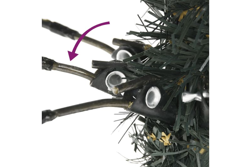 beBasic Tekojoulukuusi jalustalla vihreä 180 cm PVC - Sisustustuotteet - Joulukoristeet & juhlakoristeet - Joulukoristeet - Tekokuusi