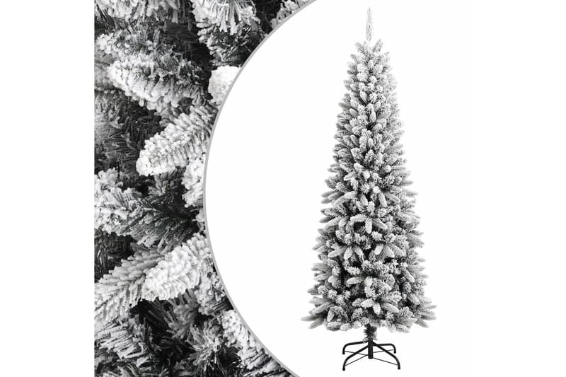 beBasic Tekojoulukuusi lumihuurteella 240 cm PVC ja PE - Sisustustuotteet - Joulukoristeet & juhlakoristeet - Joulukoristeet - Tekokuusi
