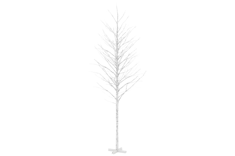beBasic Valkoinen LED-koivu lämmin valkoinen 672 LED-valoa 400 cm - Sisustustuotteet - Joulukoristeet & juhlakoristeet - Joulukoristeet - Tekokuusi