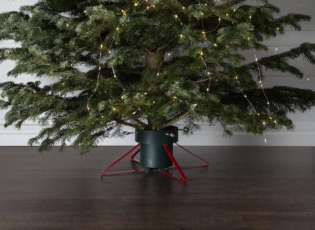 Granig-joulukuusenjalka 57 cm - vihreä/punainen - Sisustustuotteet - Joulukoristeet & juhlakoristeet - Joulukoristeet - Joulukuusen jalka
