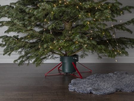 Granig-joulukuusenjalka 57 cm - vihreä/punainen - Sisustustuotteet - Joulukoristeet & juhlakoristeet - Joulukoristeet - Joulukuusen jalka